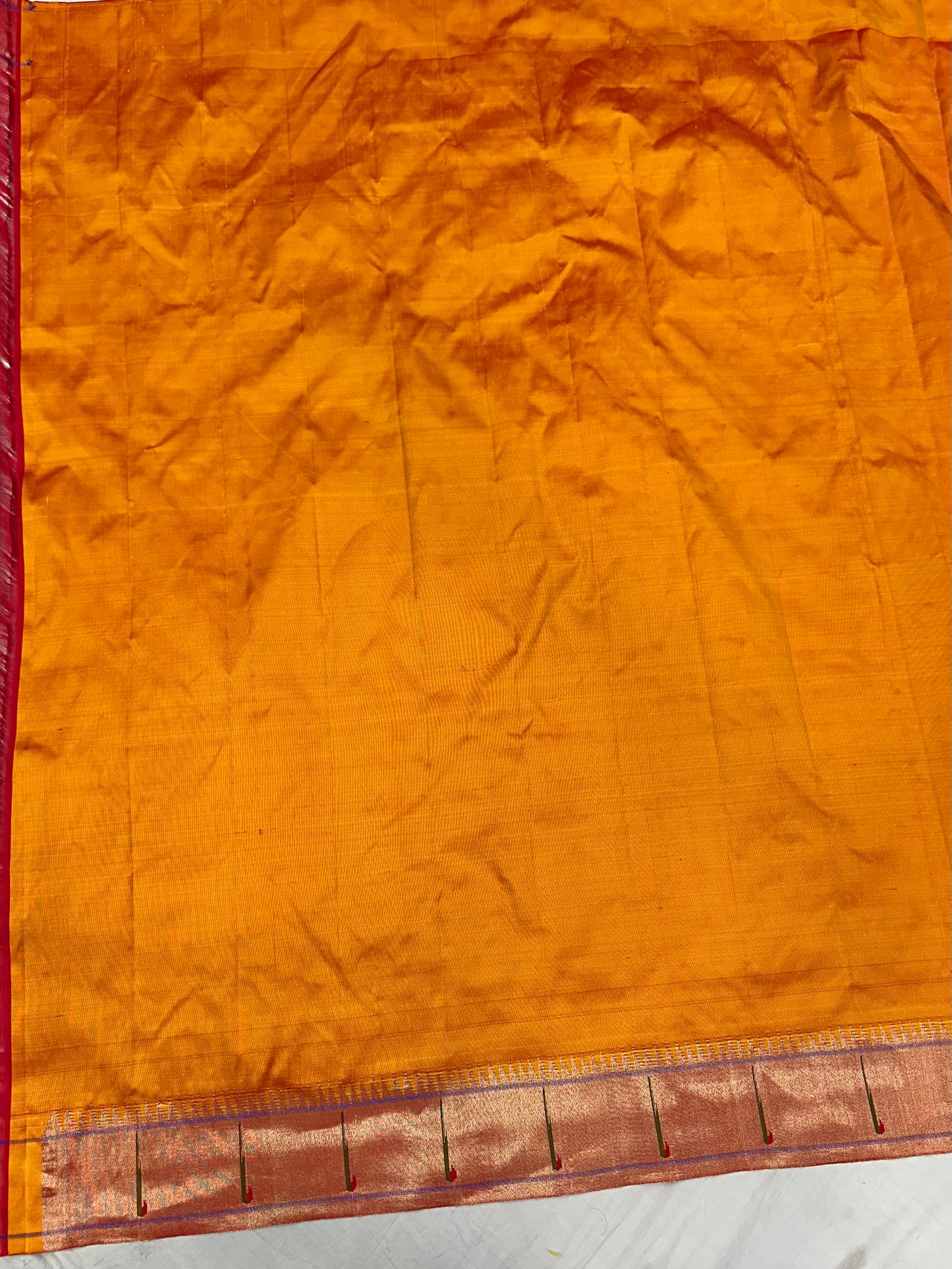 Single Muniya Border Paithani Saree