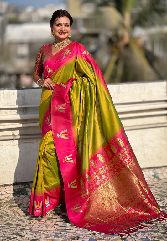 Tilak Paithani Saree