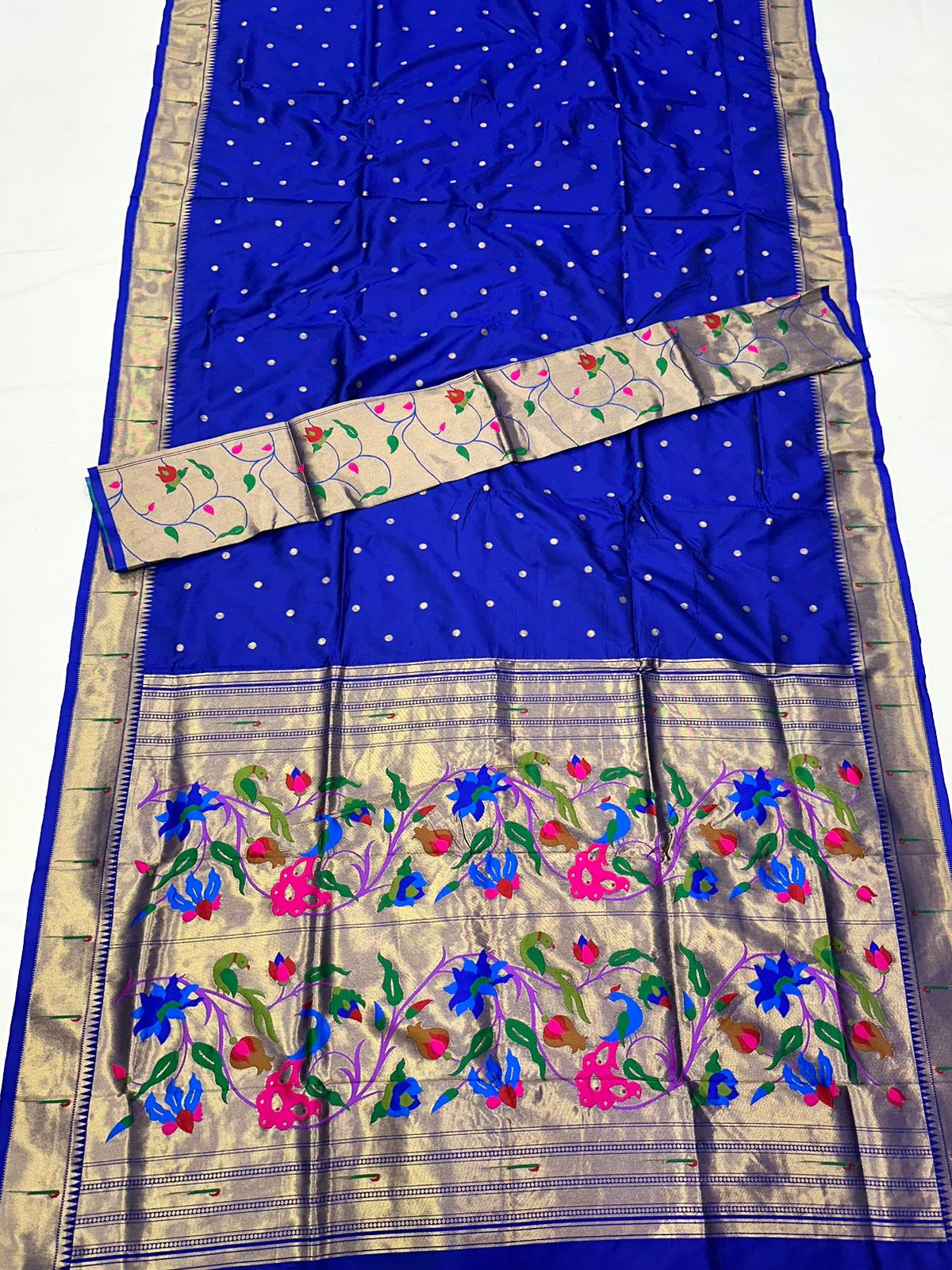 Premium Muniya Paithani Saree