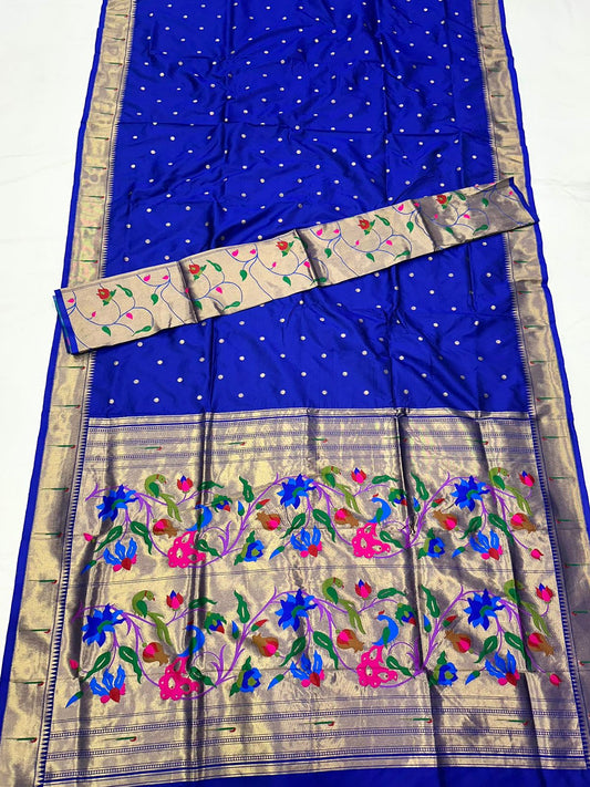 Premium Muniya Paithani Saree
