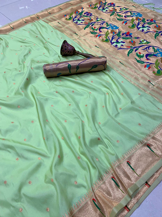 Ashwini paithani saree