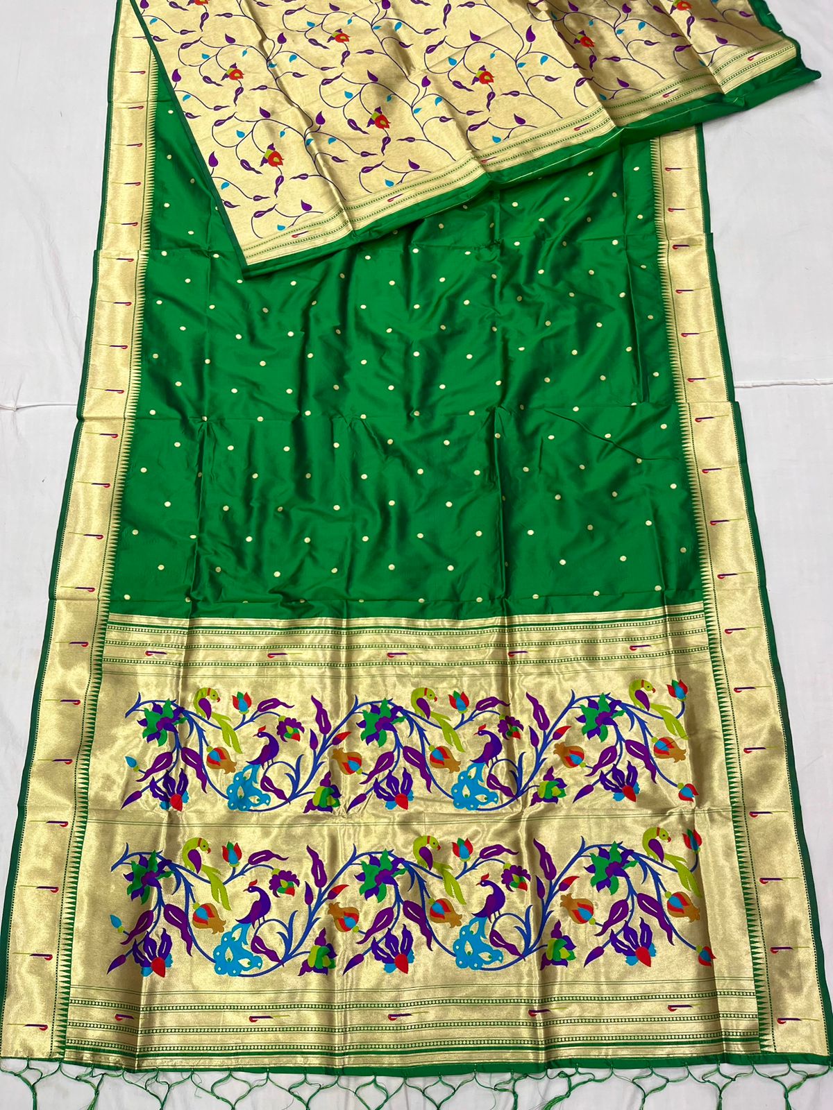 Premium Muniya Paithani Saree