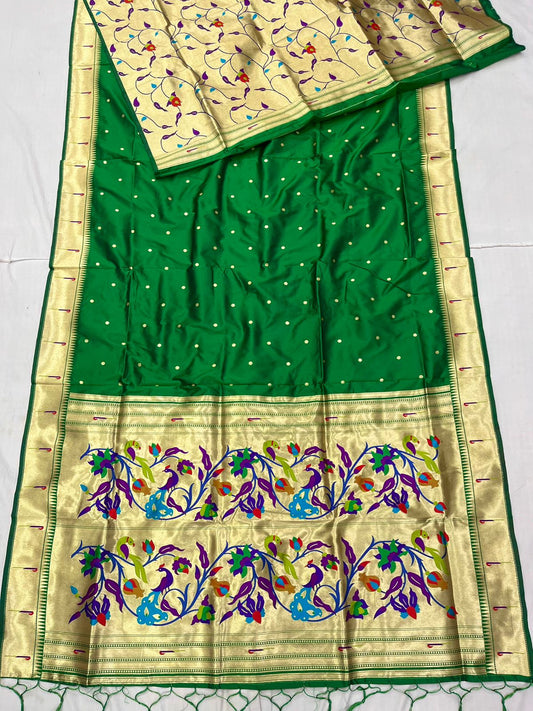 Premium Muniya Paithani Saree