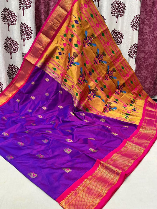 Kadiyal Border Paithani