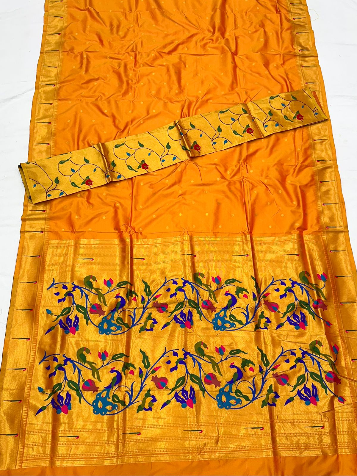 Premium Muniya Paithani Saree