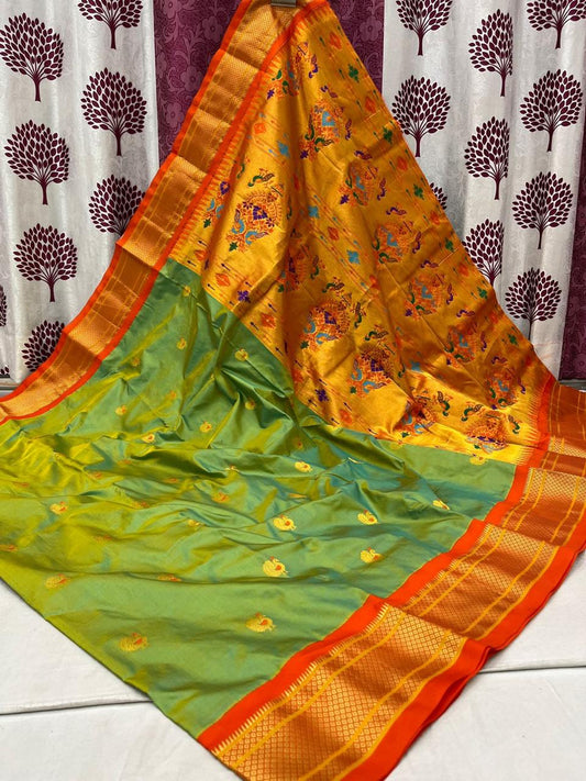 Kadiyal Border Paithani