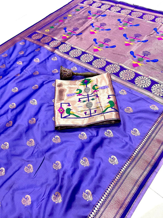 Tanuja Paithani Saree