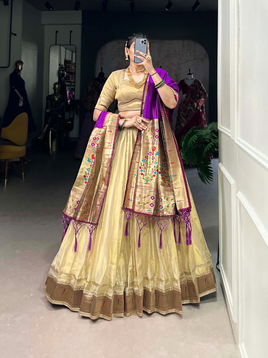 Paithani Lehanga Choli