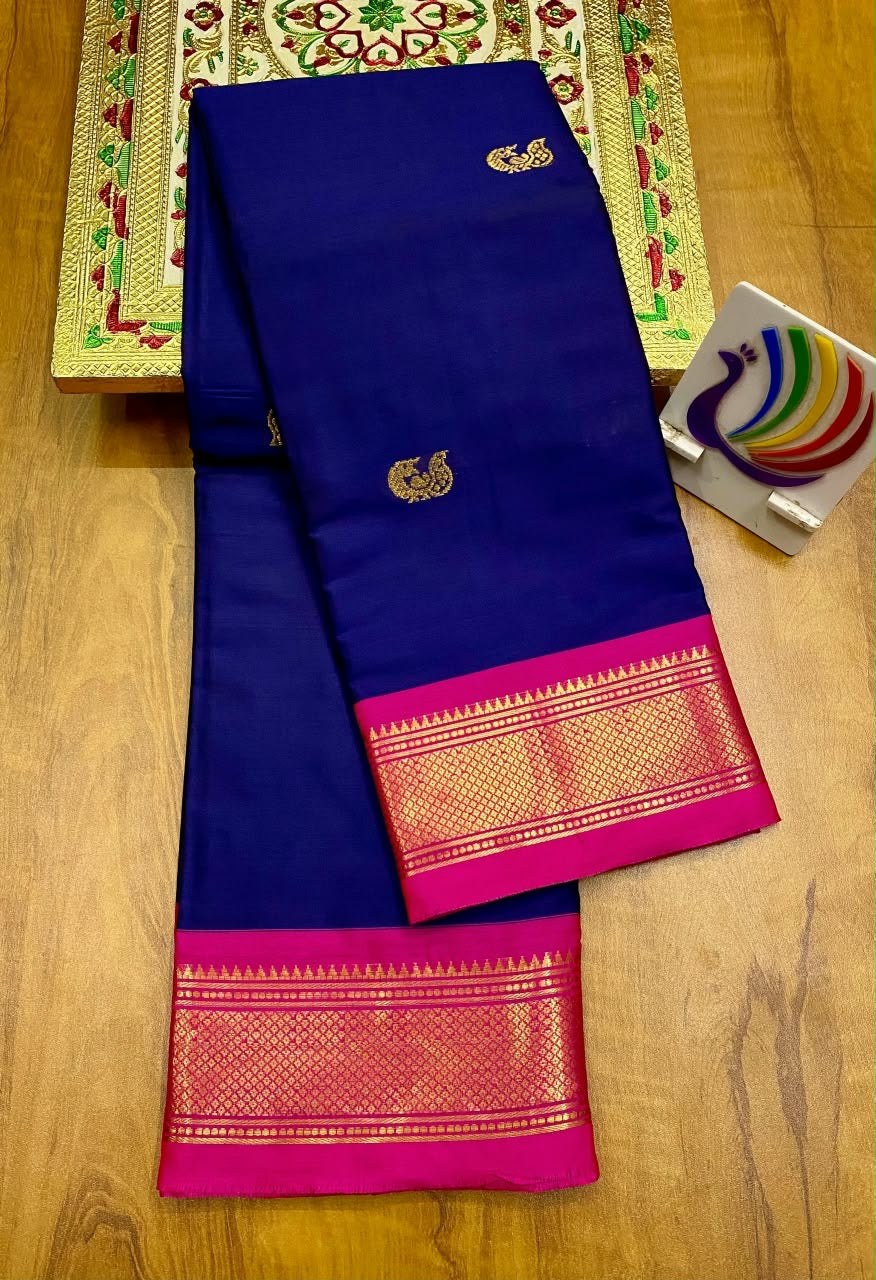 Mor paithani saree