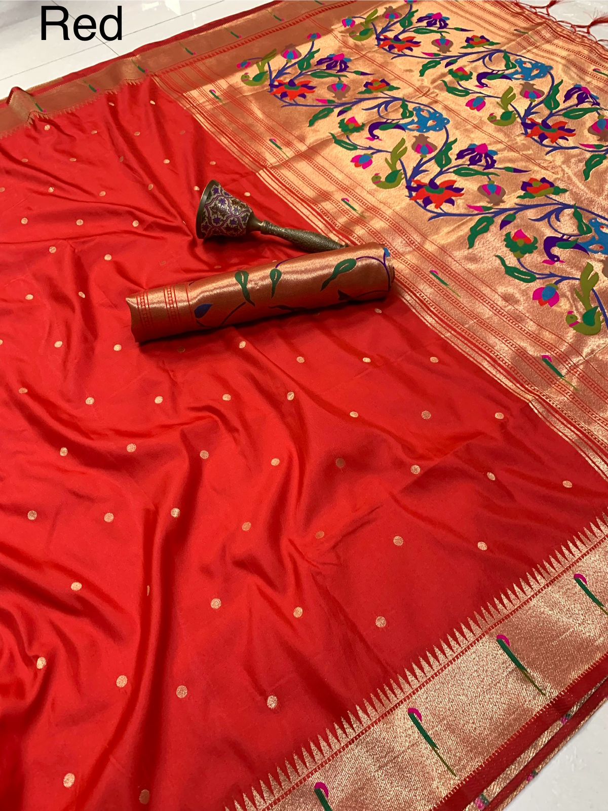 Ashwini paithani saree