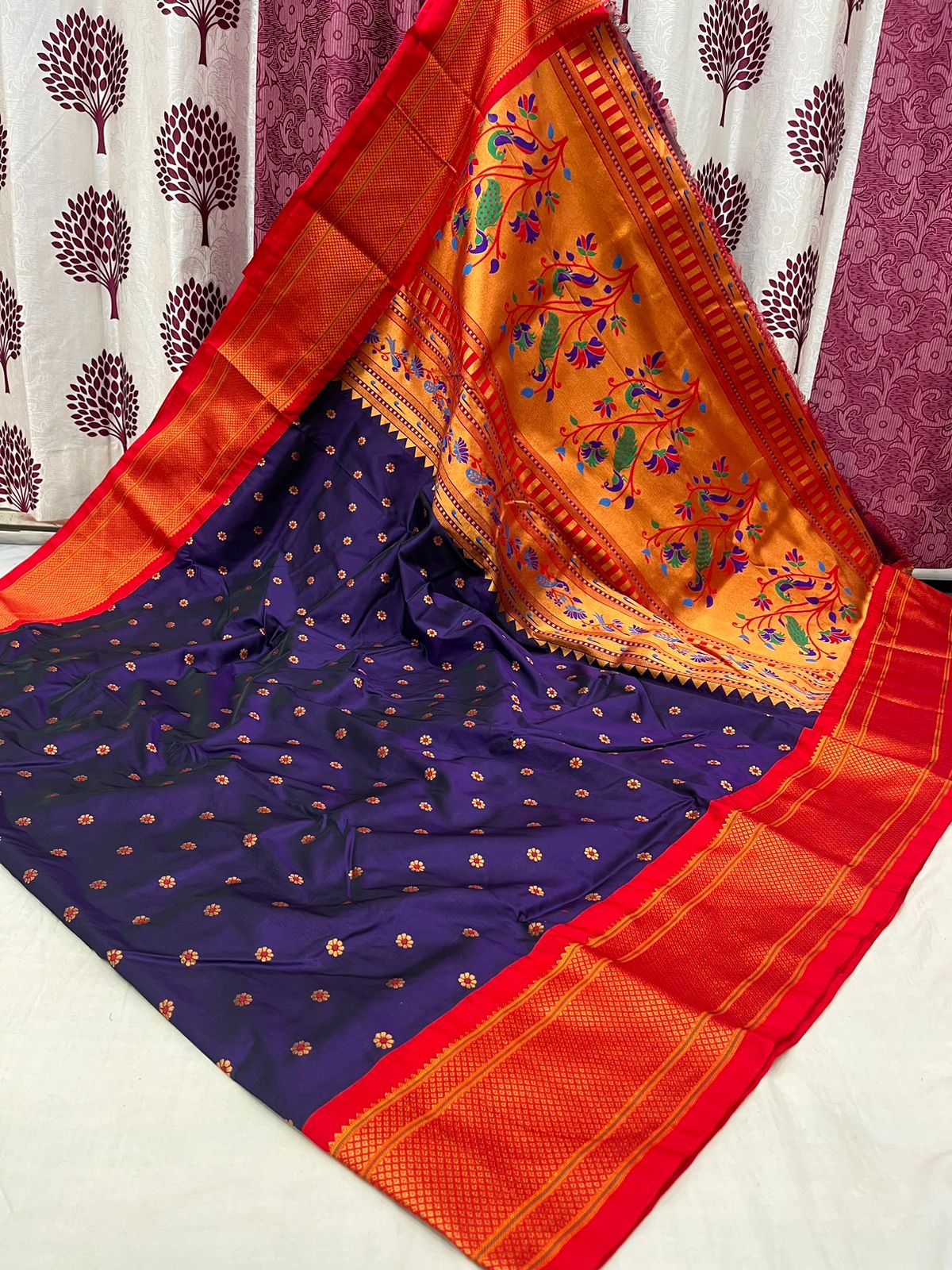 Maharani Paithani Saree