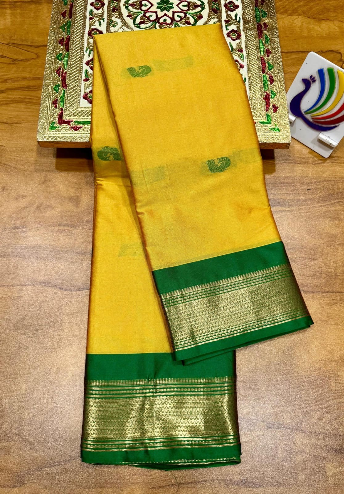Mor paithani saree