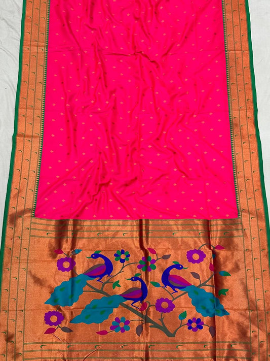 Triple Muniya paithani