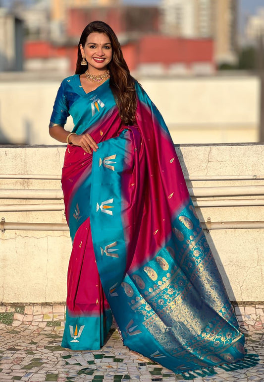 Tilak Paithani Saree