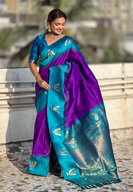 Tilak Paithani Saree