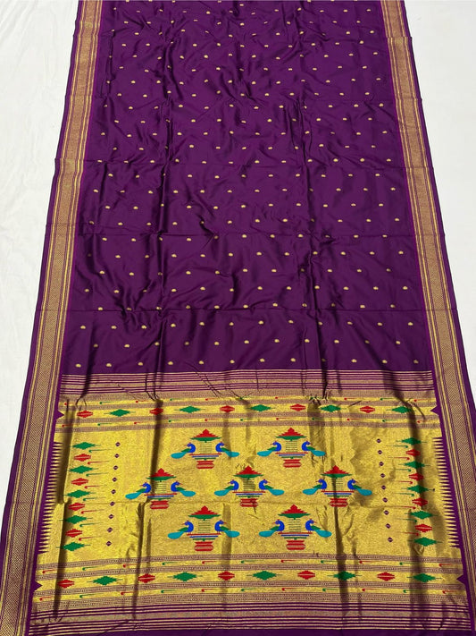 Double Pallu Saree Soft Silk