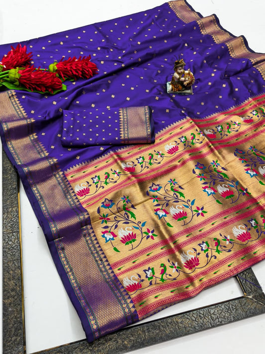 Rajhans Paithani Saree