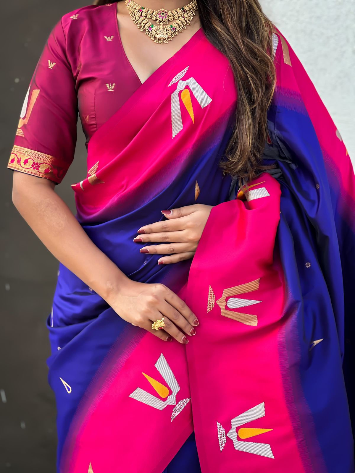 Tilak Paithani Saree