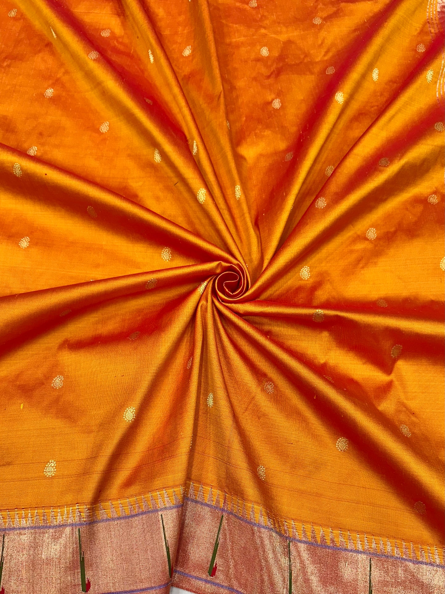 Single Muniya Border Paithani Saree