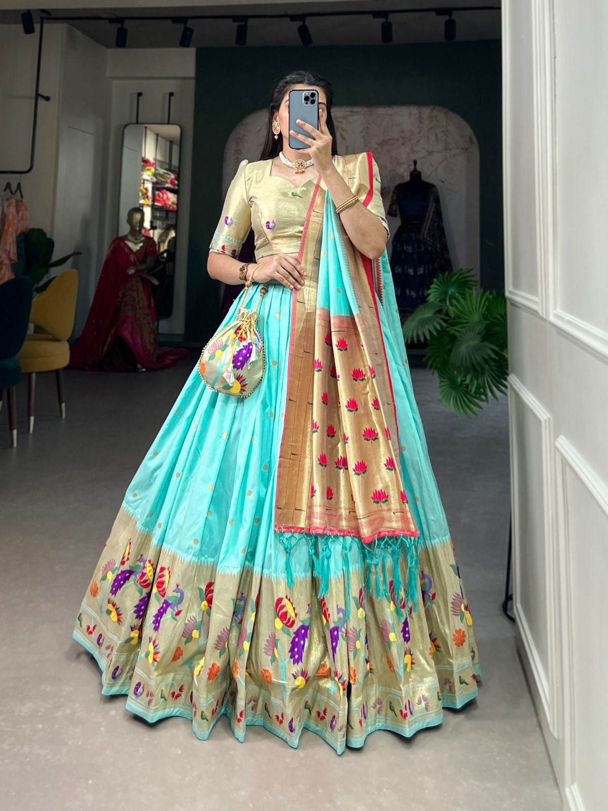 Paithani Lehenga Choli