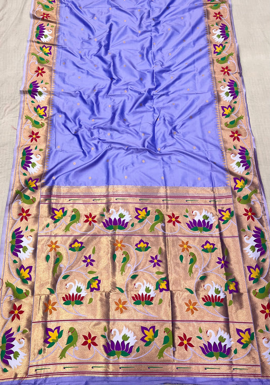 Rajhans paithani saree
