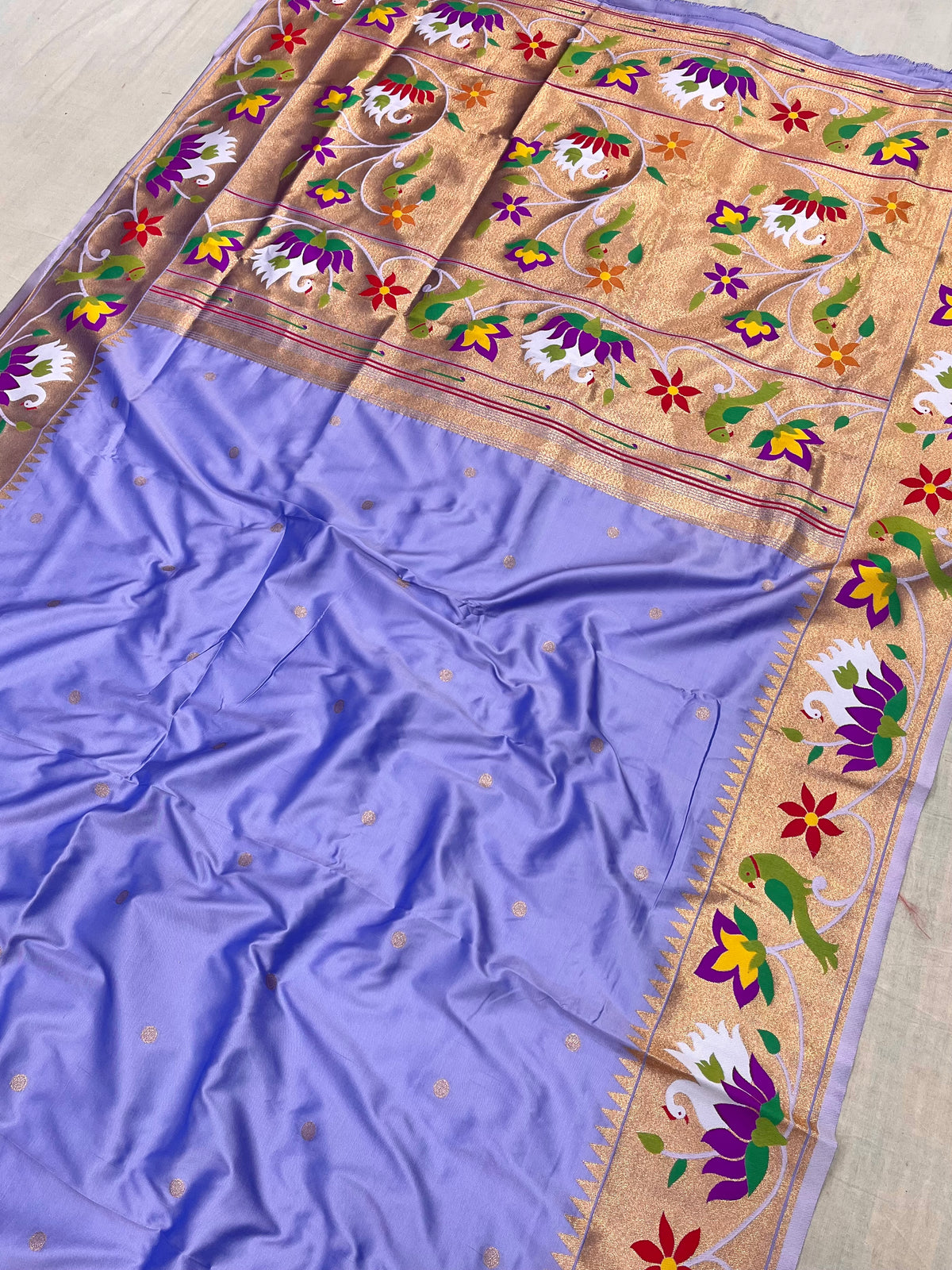 Rajhans paithani saree