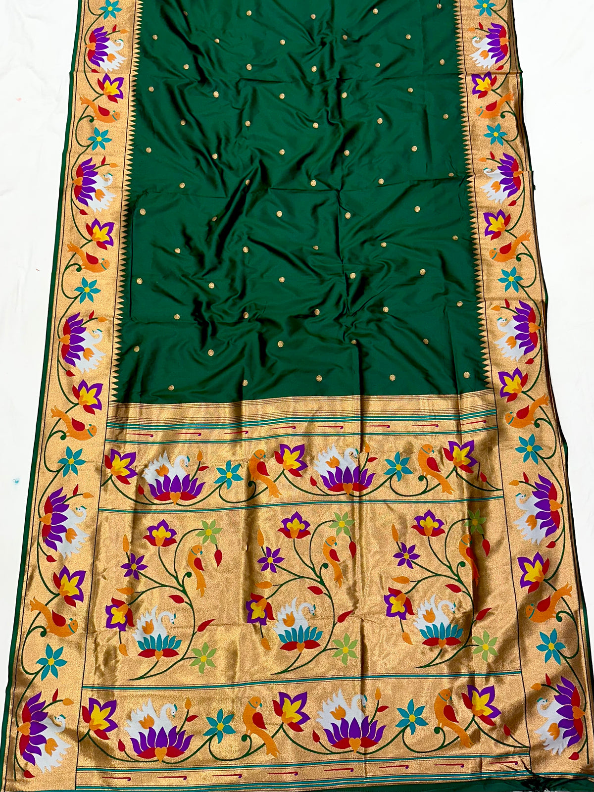 Rajhans paithani saree