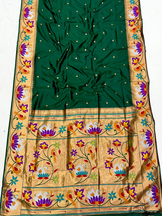Rajhans paithani saree