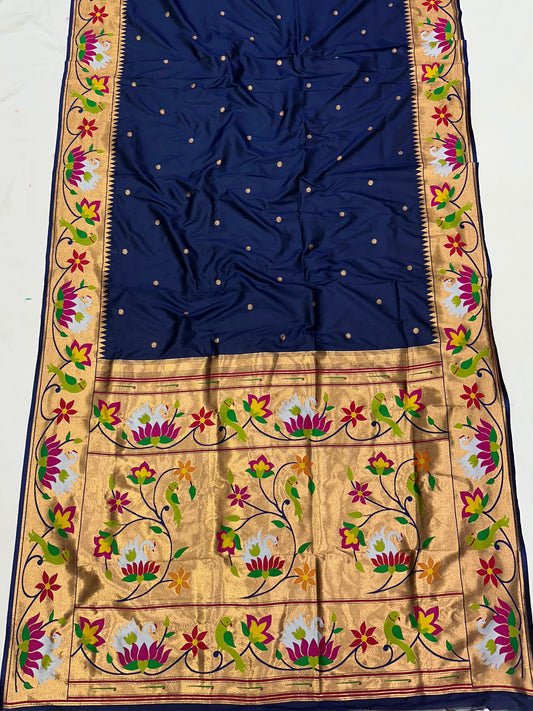 Rajhans paithani saree