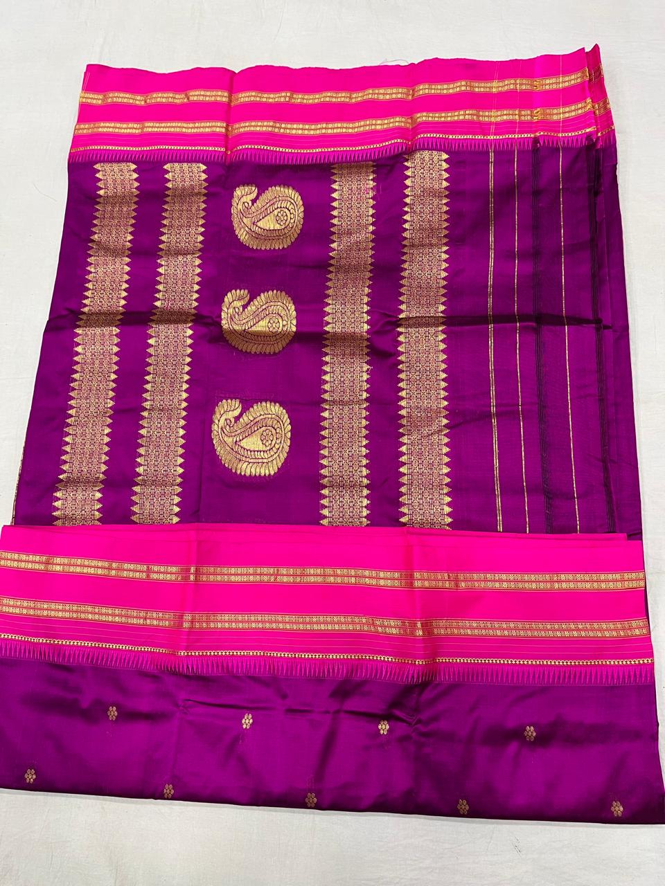 Narayanpeth Pure Silk Saree
