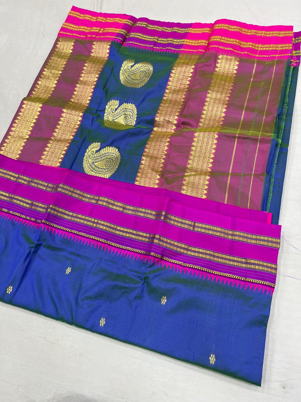 Narayanpeth Pure Silk Saree