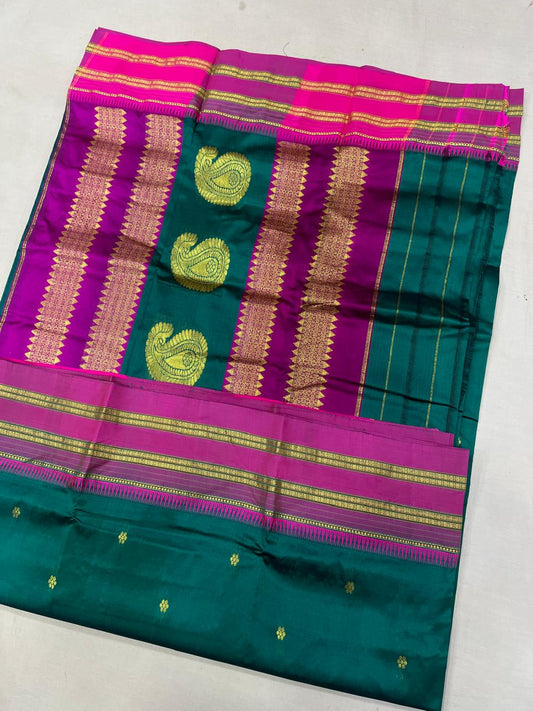 Narayanpeth Pure Silk Saree