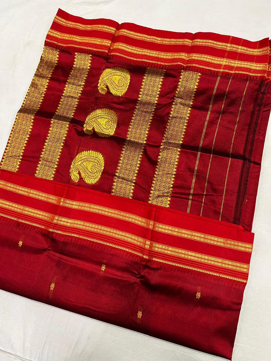 Narayanpeth Pure Silk Saree