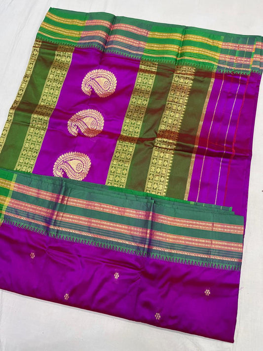 Narayanpeth Pure Silk Saree