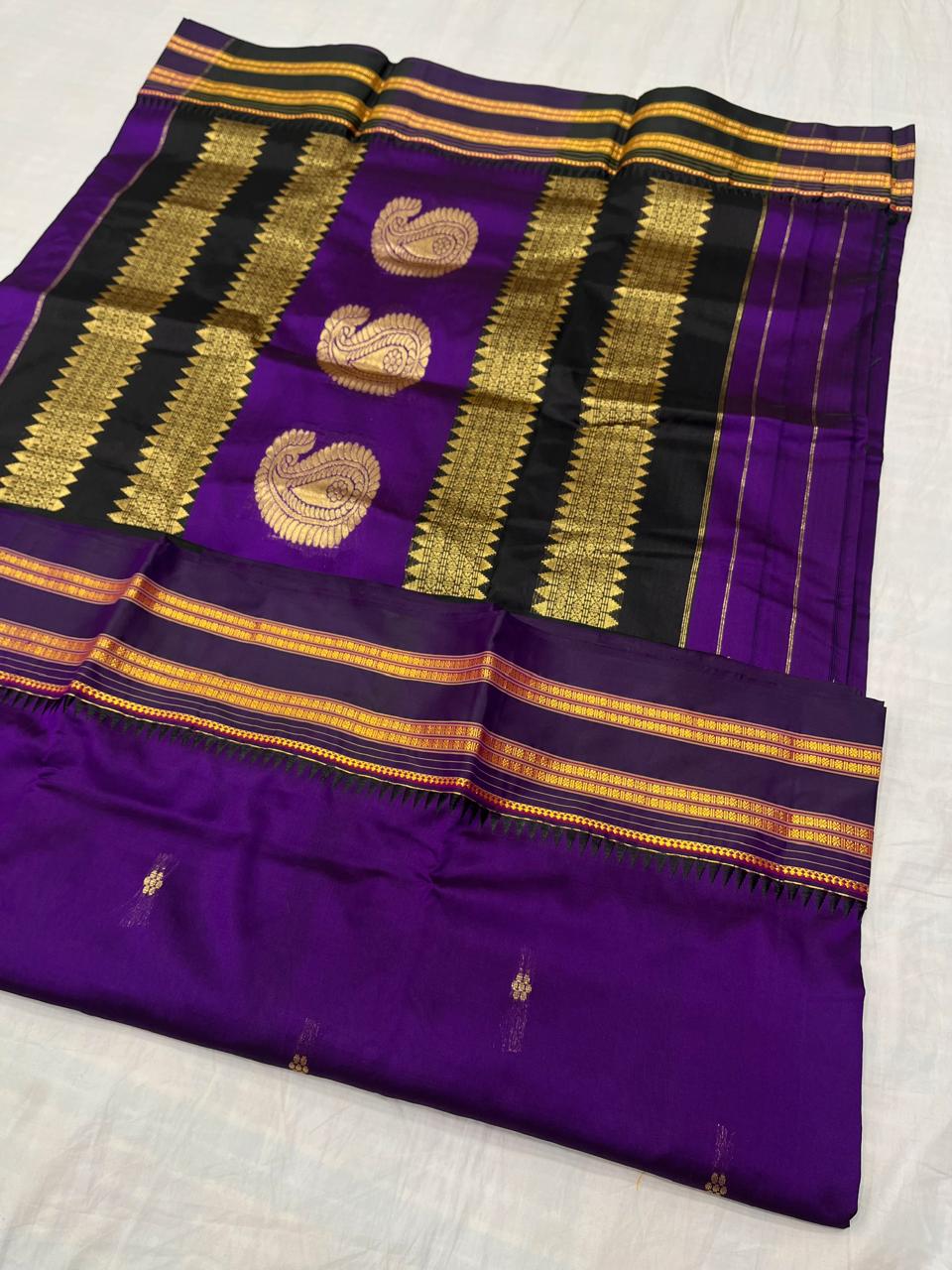 Narayanpeth Pure Silk Saree