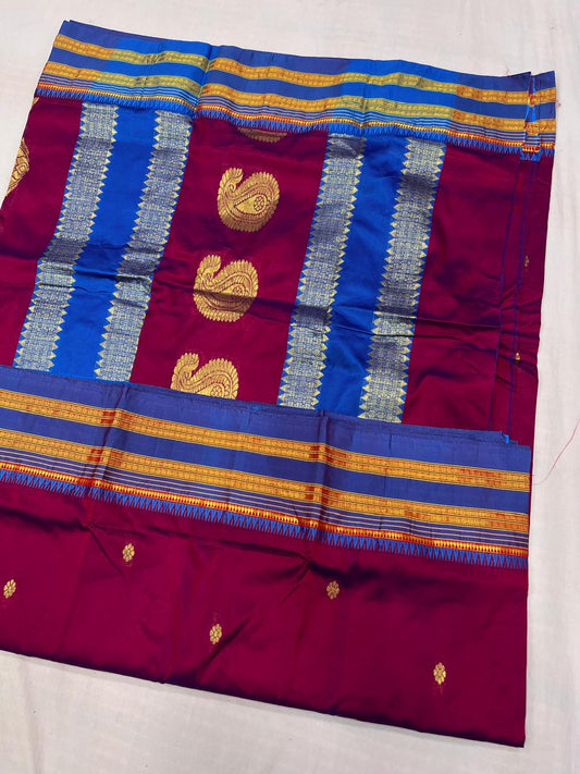 Narayanpeth Pure Silk Saree