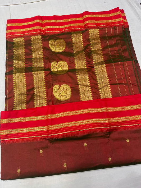 Narayanpeth Pure Silk Saree