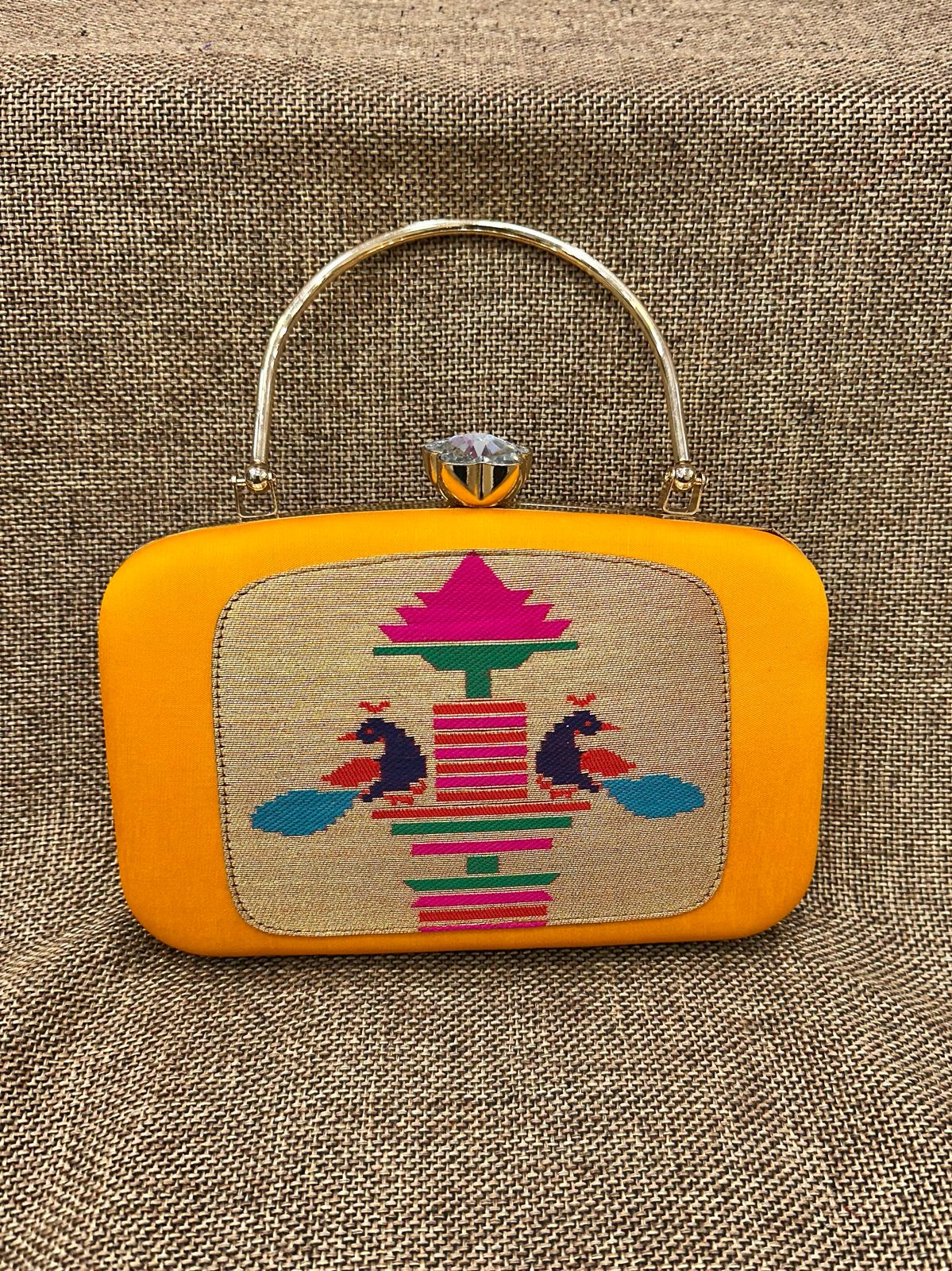 Paithani Clutch