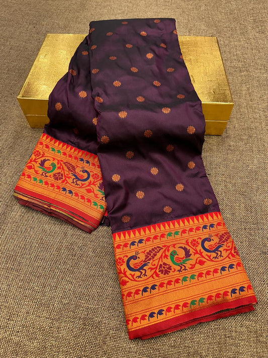 Sunflower Paithani Saree