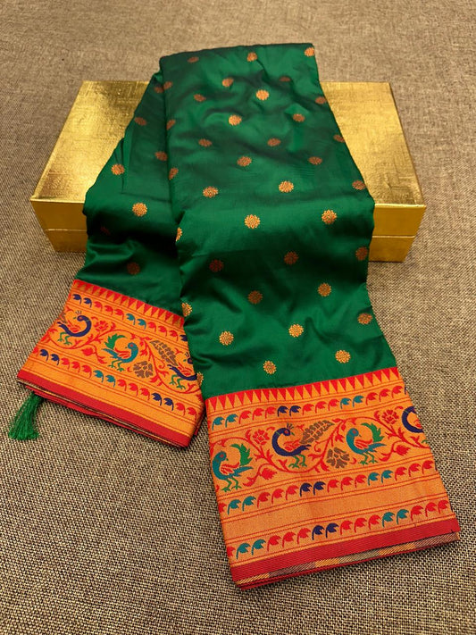Sunflower Paithani Saree