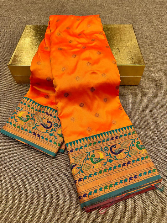 Sunflower Paithani Saree