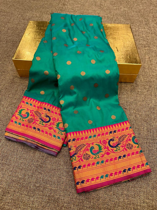 Sunflower Paithani Saree