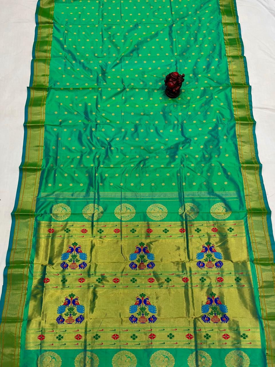 Kalanjali Pure Silk Paithani Saree