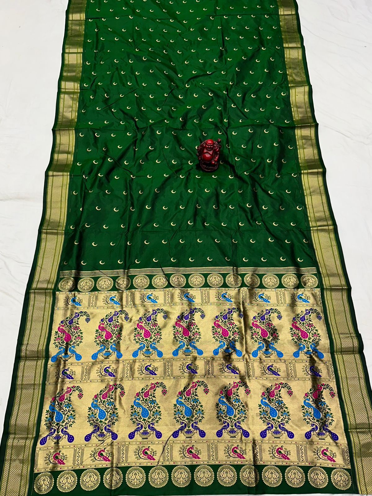 Kalanjali Pure Silk Paithani Saree