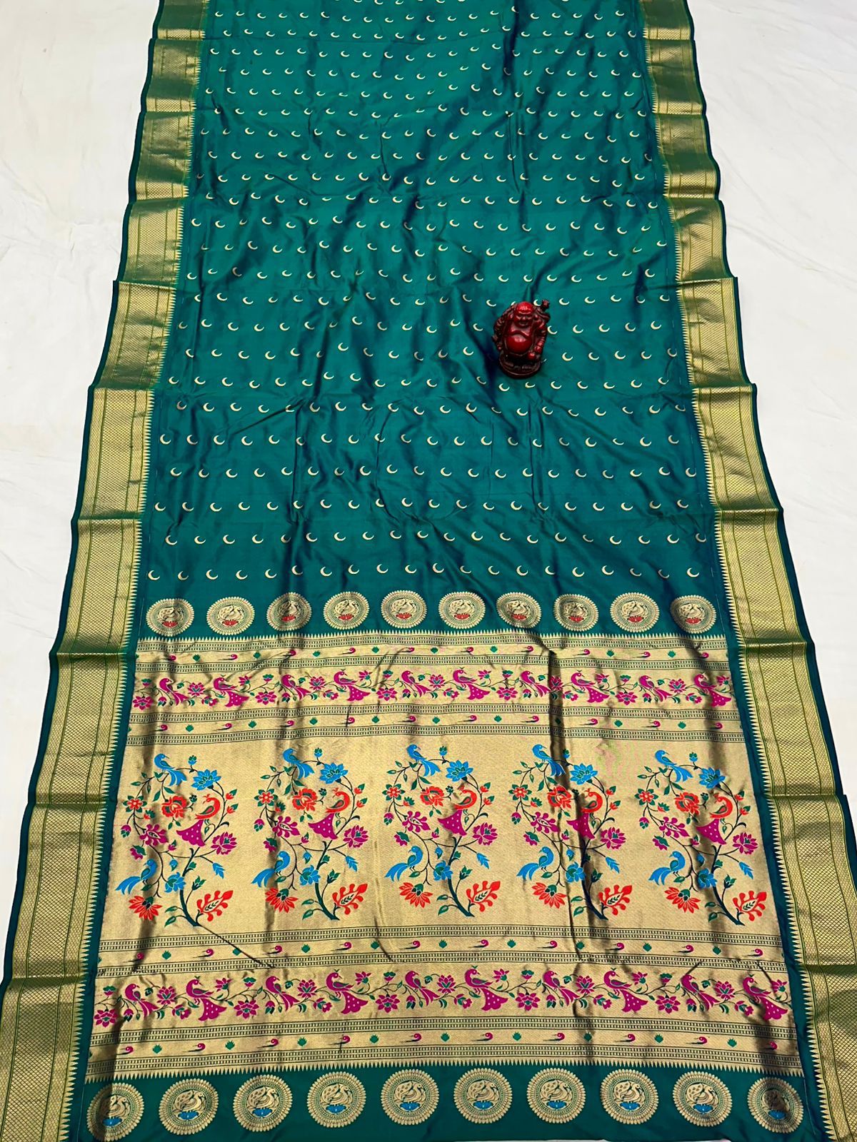 Kalanjali Pure Silk Paithani Saree