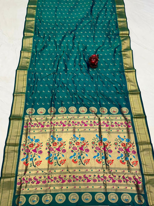 Kalanjali Pure Silk Paithani Saree