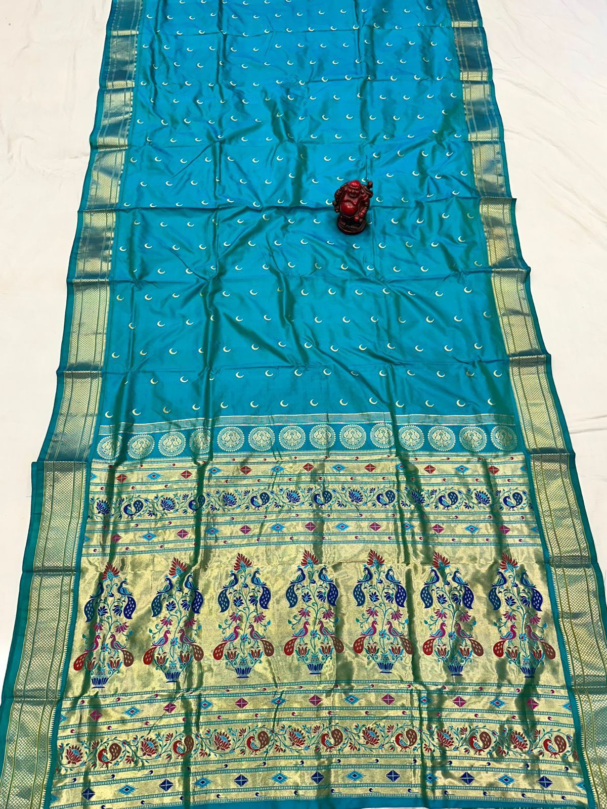 Kalanjali Pure Silk Paithani Saree