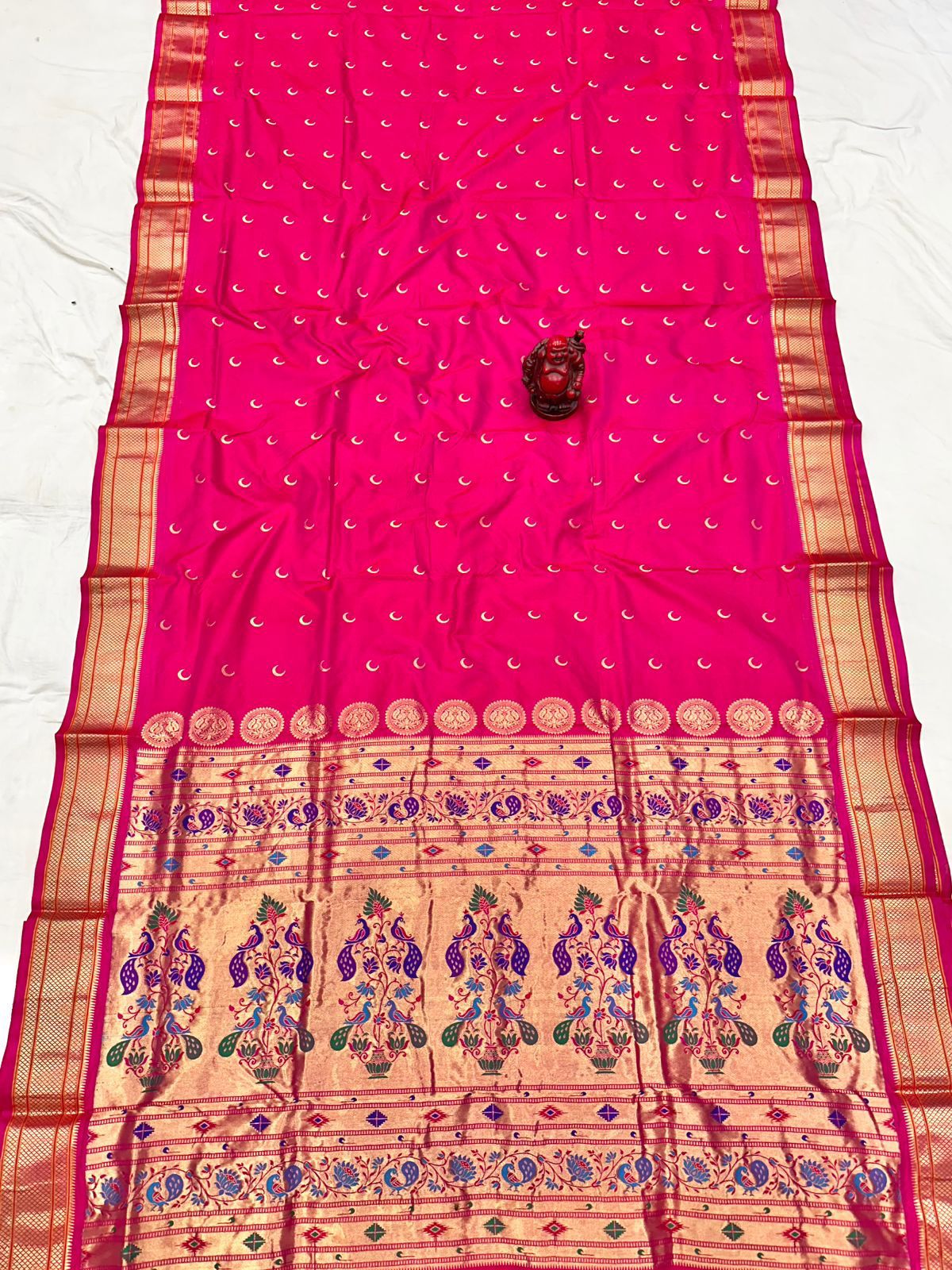 Kalanjali Pure Silk Paithani Saree