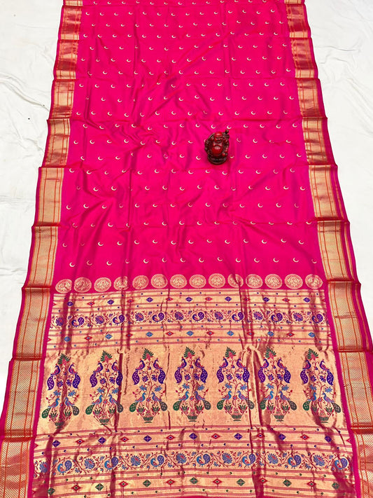 Kalanjali Pure Silk Paithani Saree