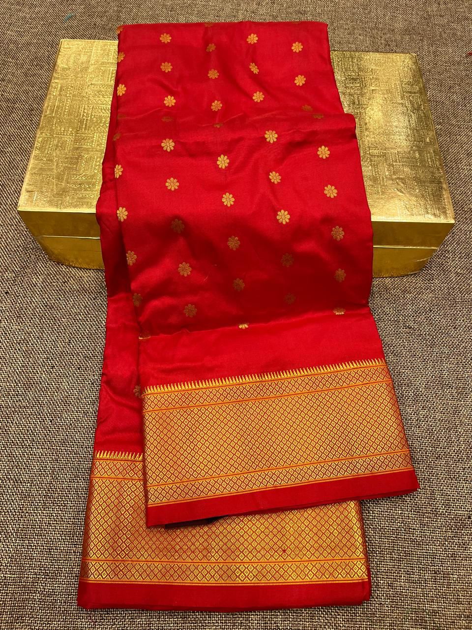 Kalanjali Pure Silk Paithani Saree